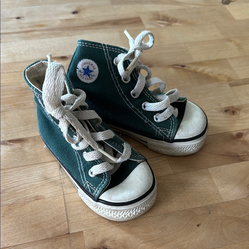 Toddler Green Hightop Converse